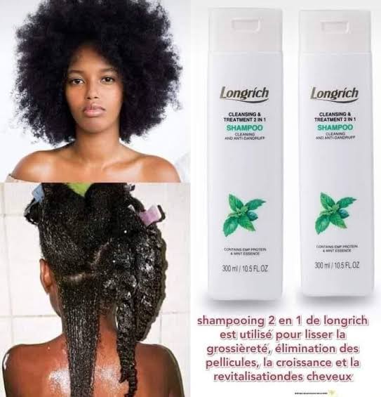 Dites Adieu aux Pellicules & à la Chute de Cheveux ! Le Duo Miracle Longrich : Shampoing Anti-Pelliculaire + Huile de Serpent Réparatrice 💧🔥