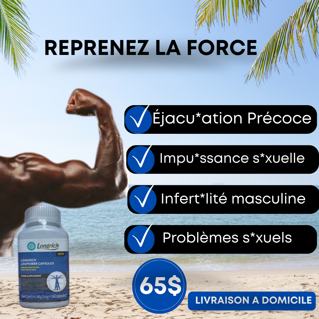 Libao de Longrich : Un Soutien Naturel pour la Vitalité Masculine
